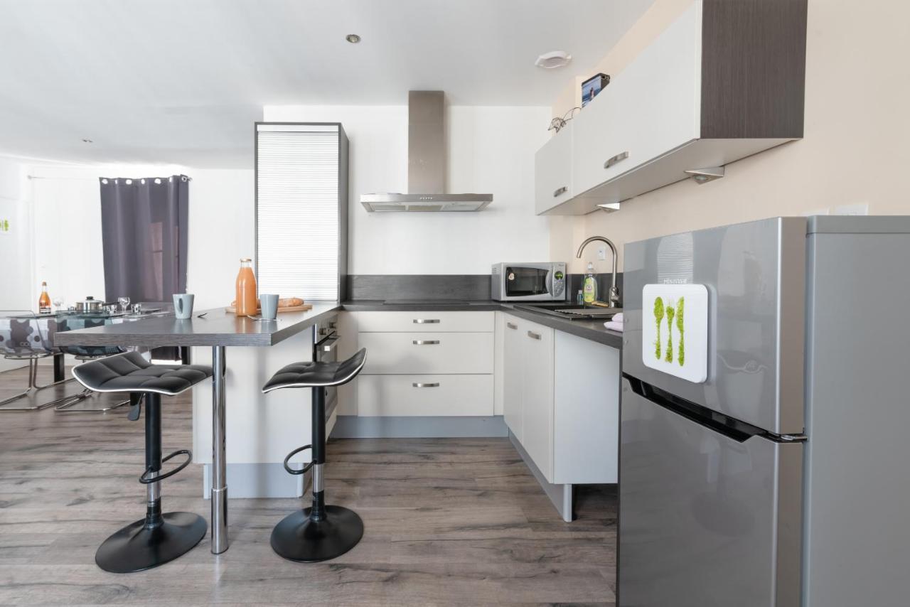 Ker Uhel - Charmant Appartement Plein Centre Saint-Renan Ngoại thất bức ảnh